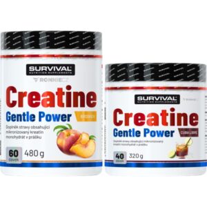 Creatine Monohydrate Gentle Power - akce 480 g + 320 g zdarma